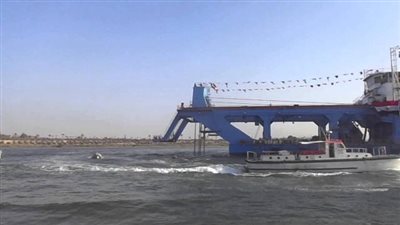 أسامة ربيع: وصول الكراكة الجديدة ”مهاب مميش” إلى بورسعيد اليوم