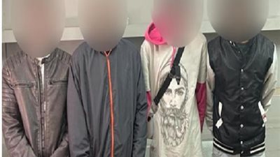 ضبط 4 أشخاص لقيامهم بغلق أحد الشوارع بمدينة نصر بالقاهرة وإستيقاف السيارات