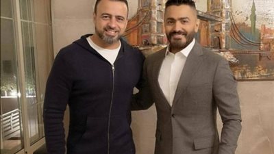 تامر حسني لـ مصطفى حسني: ”أنا وصوتي تحت أمرك يا أملنا الجميل”