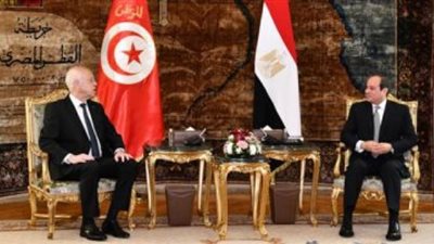 السيسى: زيارة الرئيس قيس سعيد أكدت عمق علاقات المودة و الأخوة بين مصر وتونس