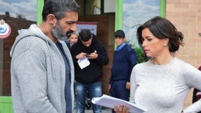 شاهد.. أحدث ظهور لـ نور من كواليس ”ضل راجل” برفقة ياسر جلال