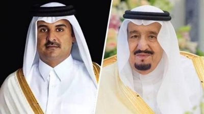 ماذا دار فى الاتصال الهاتفي بين الملك سلمان وأمير قطر؟