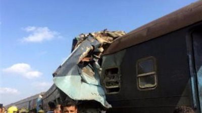 تعرف على تطورات حادث قطار القاهرة المنصورة في بنها
