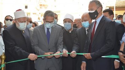 صور رائعة.. شاهد قبة مسجد الإمام الشافعي بعد افتتاحها اليوم