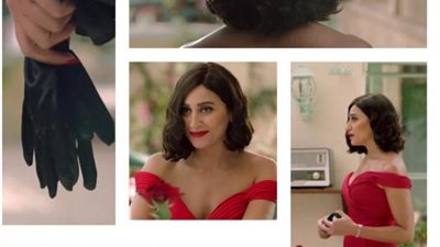 دينا الشربيني تُحيي موضة الستينات بملابس سعاد حسني في ”قصر النيل”