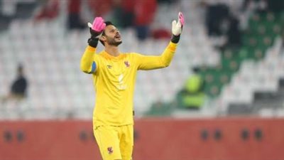 الأهلي يعلن سلبية المسحة الطبية لـ محمد الشناوي