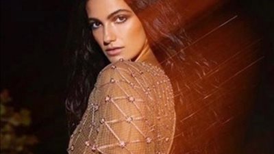 تارا عماد تخطف أنظار رواد السوشيال ميديا بعد ظهورها بفستان الزفاف