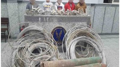 أمن الإسكندرية يضبط ” لصوص” المهمات الخاصة بإحدى شركات توزيع الكهرباء