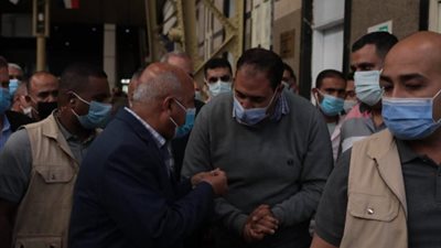 وزير النقل يتفقد محطة رمسيس ويجتمع برئيس ونواب هيئة السكة الحديد