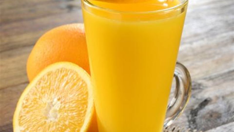 عصير البرتقال
