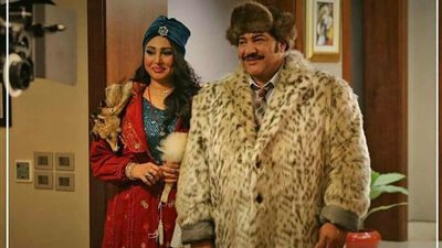 رحاب الجمل لـ بيومي فؤاد في عيد ميلاده: ”كل سنة وأنت أخف دم”