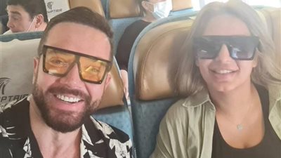 بعد إعلان موعد زفافها.. صورة لـ مي حلمي وتامر شلتوت والجمهور يتوقع أنه العريس المنتظر