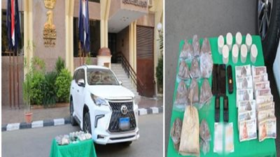 ضبط تشكيل عصابى لجلب الهيروين الخام وتصنيعه وإعادة تدويره