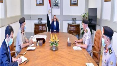 بالتفاصيل.. السيسى يبحث الموقف التنفيذى للأعمال الإنشائية بالعاصمة الإدارية