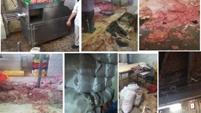 الداخلية تواصل مكافحة جرائم حيازة السلع الغذائية غير الصالحة للإستهلاك الآدمى