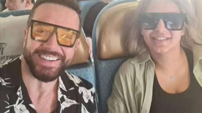 تامر شلتوت يرد على هجوم مي حلمي :أنا مش بتاع ترندات