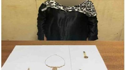 القبض على سيدة لقيامها ببيع مشغولات ذهبية مسروقة بالقاهرة