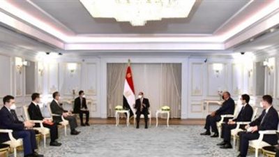 السيسي يتلقى رسالة شفهية من الرئيس الصينى