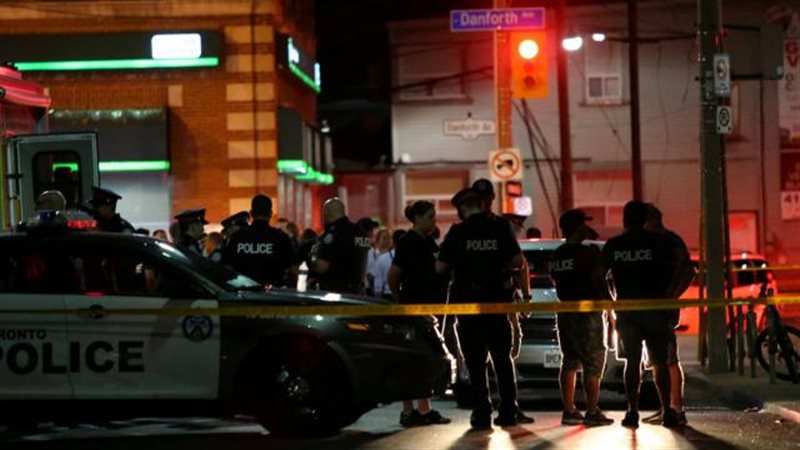 حادث إطلاق نار فى