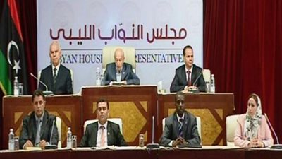 البرلمان الليبى يعلن تأييده لخطاب الرئيس السيسى بشأن ليبيا