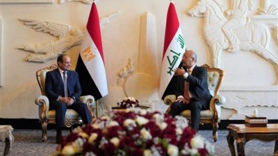 السيسى يهنئ برهم صالح بعيد الأضحى المبارك