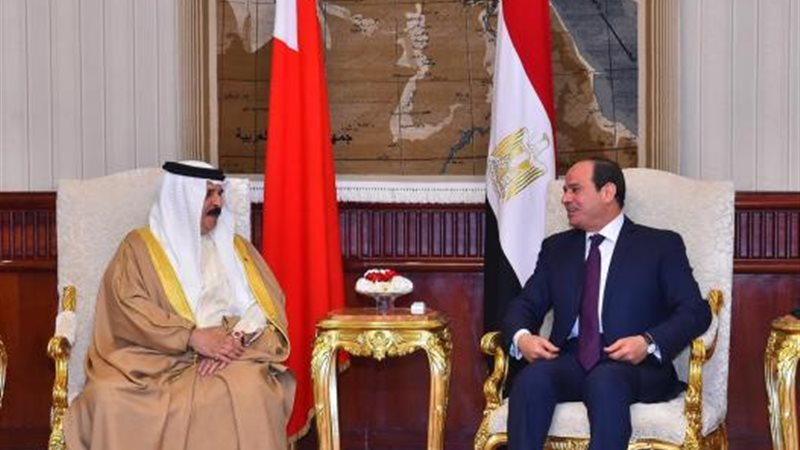 الرئيس السيسى وملك
