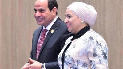 نص رسالة تهنئة الرئيس والسيدة قرينته إلي الشعب المصري