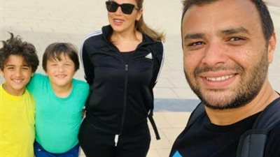 رامي صبري يحتفل بعيد ميلاد نجليه ويعلق: ”بحبكم أكثر من نفسي”