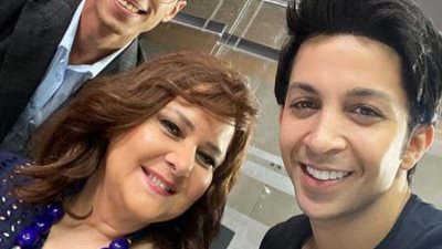 بعد 90 يوم.. هشام جمال ينشر صورة برفقة دلال عبد العزيز ويطلب من جمهورها الدعاء