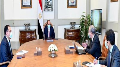 بالتفاصيل.. السيسى يُتابع موقف مخزون السلع التموينية الاستراتيجي