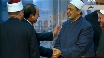 عاجل.. نص الحوار   بين الرئيس  و الشيخ الأزهر؟