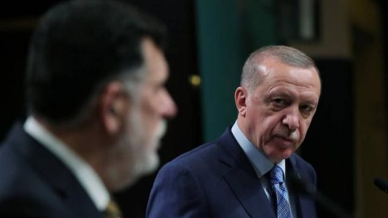 أردوغان والسراج