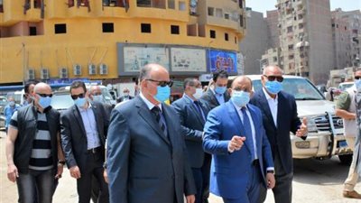 بالصور.. تفاصيل جولة وزير التنمية المحلية ومحافظ القاهرة بمنطقة المطرية