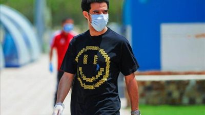 بيراميدز أول فريق يعود إلى التدريبات الجماعية