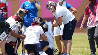 لاعبة قوس وسهم من روسيا تصاب بضربة شمس خلال التصفيات بأولمبياد طوكيو