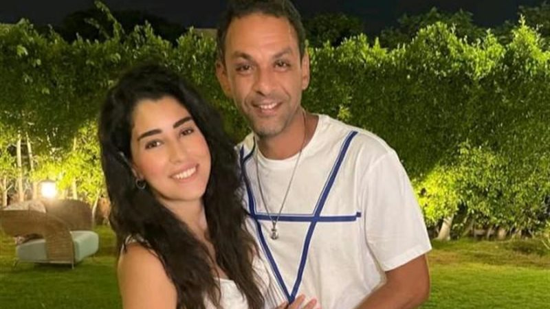 أيتن عامر وزوجها