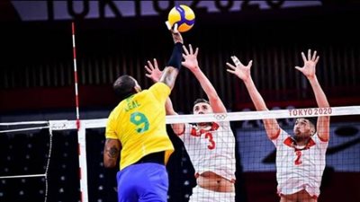 لاعبو المنتخب التونسي للطائرة يرجعون الهزيمة أمام البرازيل لفارق الخبرة