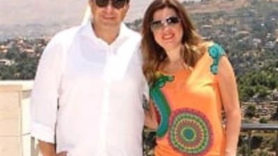 رانيا فريد شوقي تحتفل بعيد ميلاد زوجها بصورة ورسالة رومانسية