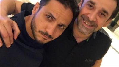 صورة.. كريم عبد العزيز وبيتر ميمي في كواليس مسلسل ”الأختيار 2”