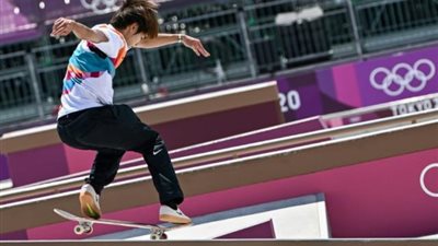 الياباني هوريجومي يتوج بأول ذهبية أولمبية في التزلج على الألواح بدورة طوكيو