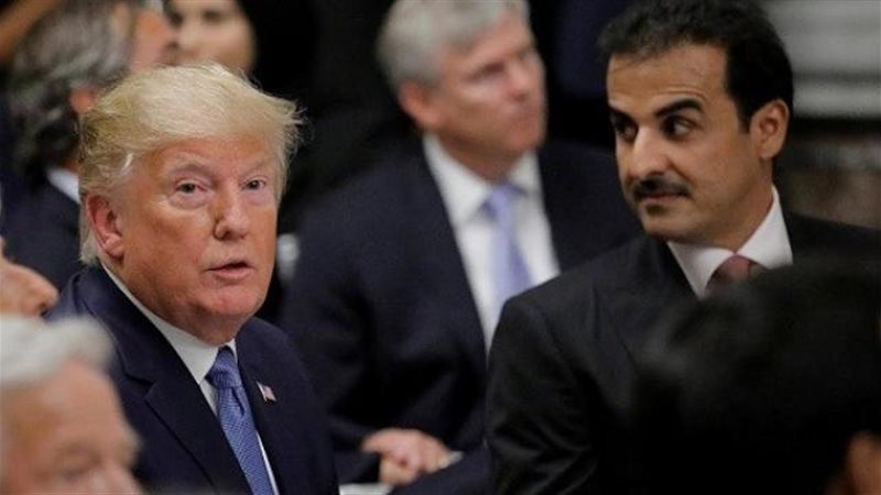 تميم وترامب