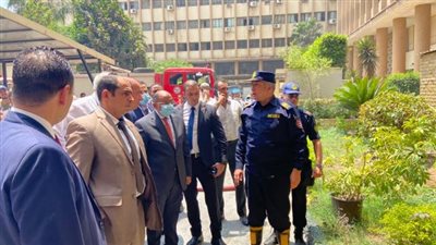 الحماية المدنية تسيطر علي حريق محدود في وزارة التنمية المحلية