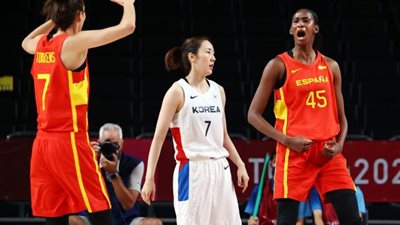 إسبانيا تهزم كوريا الجنوبية في افتتاح منافسات كرة السلة للسيدات بأولمبياد طوكيو