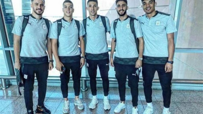 لاعبى المنتخب الأولمبى