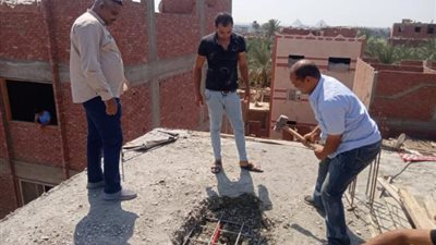 صور.. الجيزة تزيل 16 حالة بناء مخالف وتعديات على الأراضي الزراعية في هذه المناطق