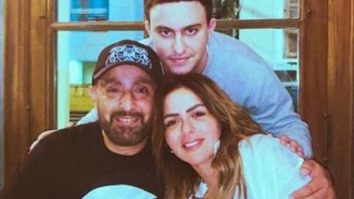 بالصورة.. أحمد السقا يحتفل بعيد ميلاد زوجته وسط أجواء عائلية