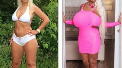 «تقاليع أخر زمن».. موديل بيضاء تغير لون بشرتها للأسود