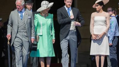 ننشر أول موقف محرج يتعرض له هاري وميجان في قصر باكنجهام