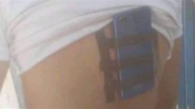 صورة للطالب الغشاش