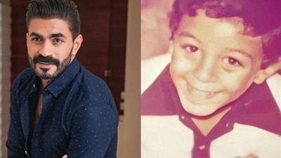 ”الرحلة كانت صعبة”.. خالد سليم يشارك جمهوره بصورة من طفولته